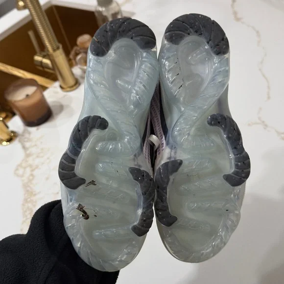 Nike Air VaporMax White Violet Frost Athletic Shoes | 4.5Y - Picture 9 of 9